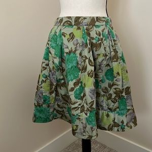 Floral skirt from Anthropology